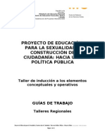 proyecto de sexualidad