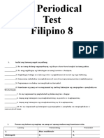 Second PT Filipino 8
