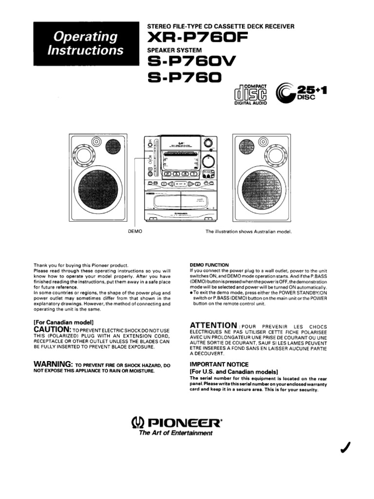 Pioneer Manual