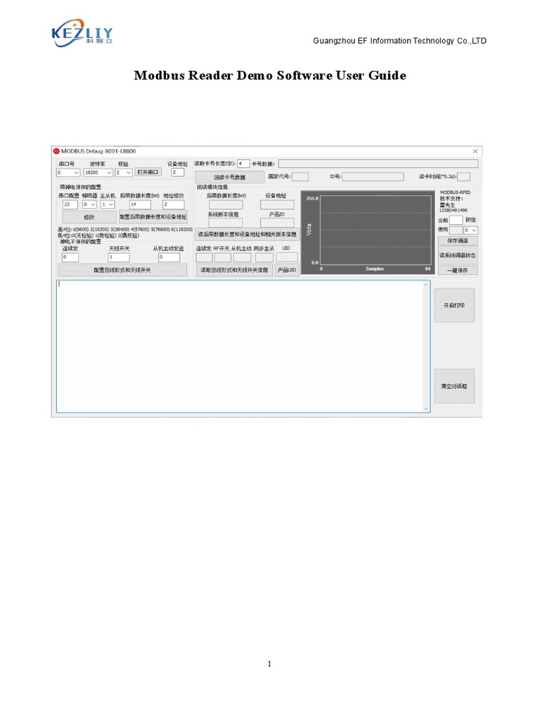 Modbus RFID Reader Software Guide | PDF | Computer Hardware ...