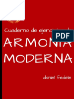 Cuaderno de Ejercicios de Armonía Moderna - Daniel Fedele (2017)