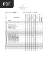 Reading Diagnosis SY 2020 - 2021 Filipino: Form 1