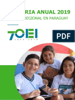 Memoria Anual Oei Paraguay 2019
