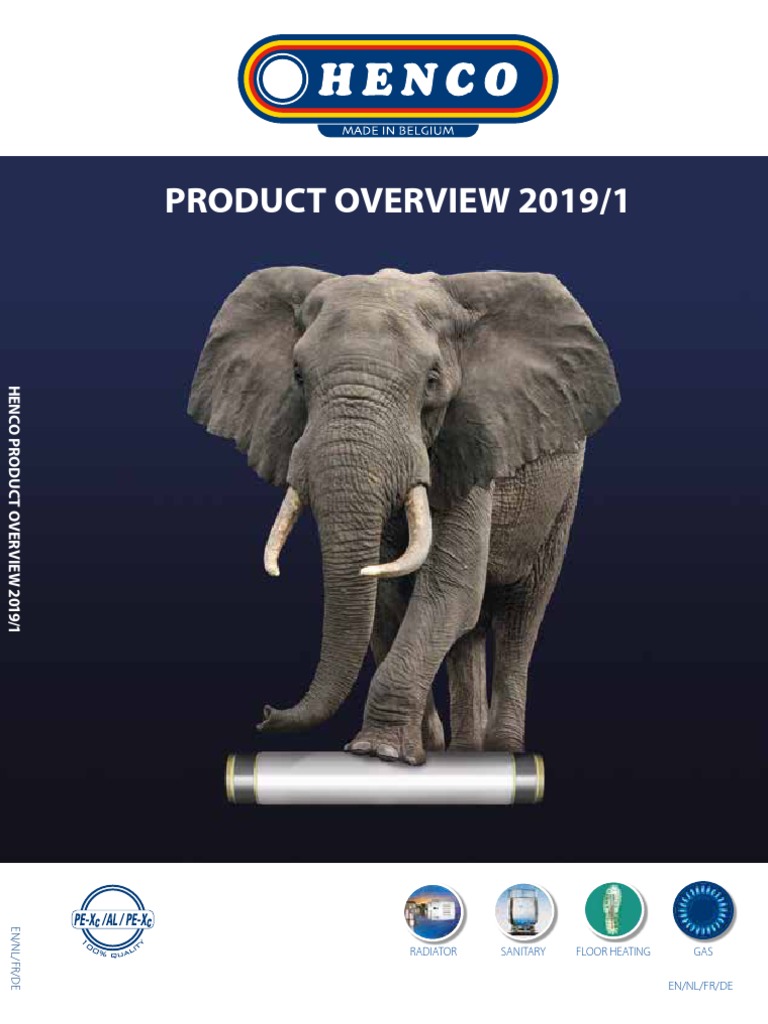 Henco Product Overview 2019/1 | PDF | Pipe (Fluid Conveyance) | Tools