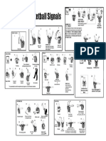 Official Basketball Signals: A Timeout A Timeout