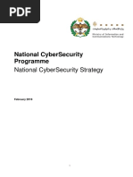 National Cybersecurity Programme