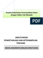 Analisis Kebutuhan Siswa (DCM)