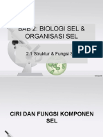 Biologi KSSM Tingkatan 4 Bab 2.1 Struktur Dan Fungsi Sel