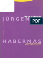 Jurgen Habermas - Jurgen-Israel o Atenas