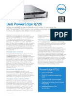 Dell Poweredge r720 Spec Sheet