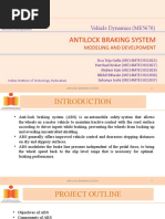 Antilock Braking System: Vehicle Dynamics (ME5670)