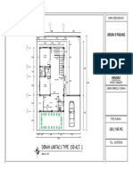 GBR - Denah Lantai 1 Type 150 M2