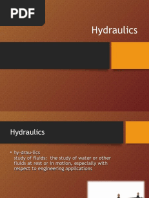 Lesson 14 - Hydraulics