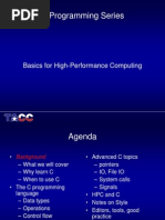 C Programming Series: Basics For High-Performance Computing