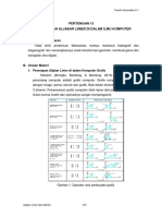 TPL0132 - 13 - Penerapan Aljabar Linier Di Dalam Ilmu Komputer
