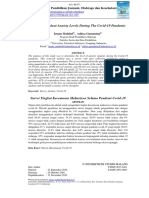 Survey of Student Anxiety Levels During The Covid-19 Pandemic