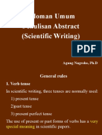 Materi Kuliah Umum - English Scientific Writing