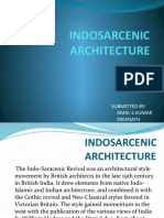 Indosarcenic Architecture: Submitted By: Amal S Kumar Sreenath