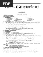 58 - ĐỀ CƯƠNG MÔN ANH | PDF | Grammatical Number | Plural