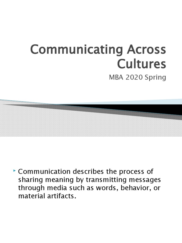 COMMUNICATING ACROSS CULTURES PDF FREE DOWNLOAD visual data 7