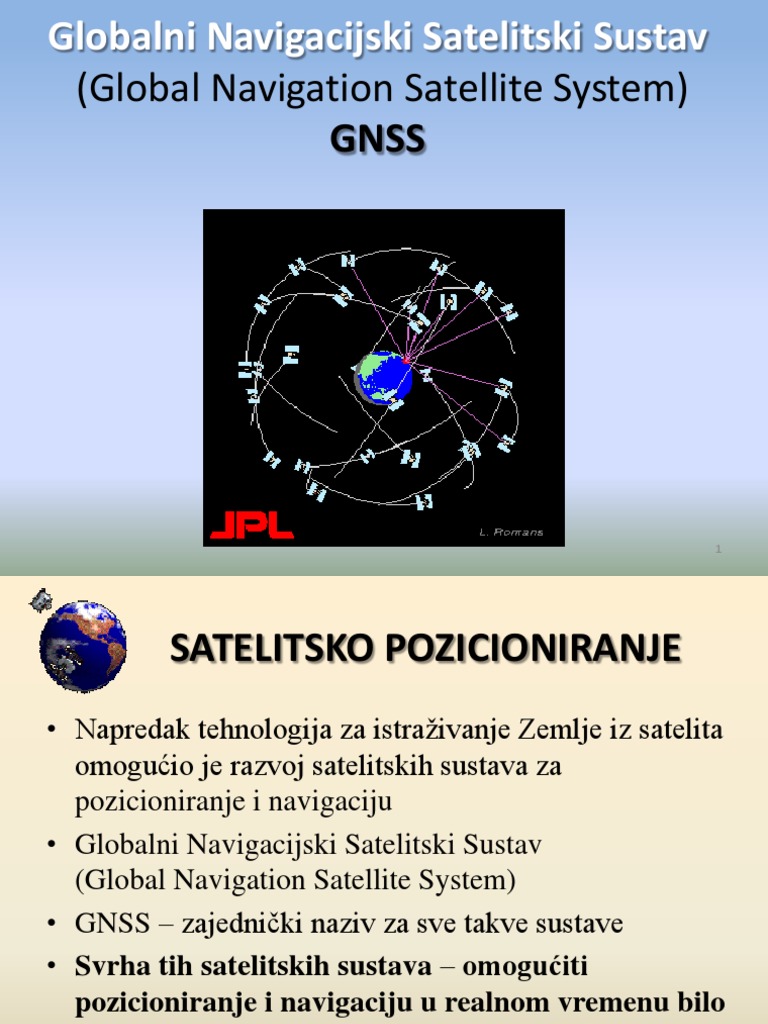 Projekt GPS Mreze 1. Predavanje | PDF