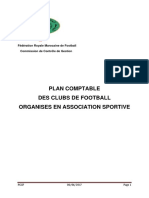 Plan Comptable Des Clubs en Foot