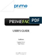 Prime Faces Users Guide 140210