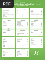 Digital Marketer's Checklist: Fully Updated For 2020