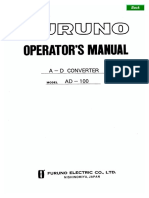 AD-100 Operator's Manual Ver U 8-20-04