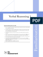 VR 1 Familiarisation Test Booklet