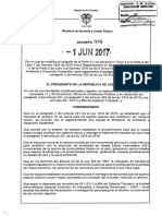 Decreto 926 Del 01 de Junio de 2017