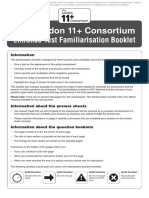 London 11 Plus Consortium Familiarisation Material (1)