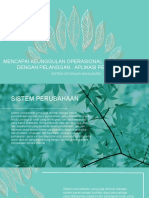 Mencapai Keunggulan Operasional Dan Kedekatan Dengan Pelanggan: Aplikasi Perusahaan