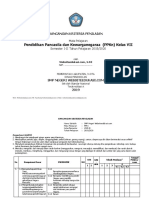 Rancangan Kriteria Penilaian 2019-2020