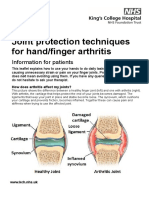 PL - 840.1 - Joint Protection Techniques For Hand - Finger Arthritis