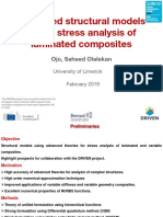 Advanced Structural Models For 3D Stress Analysis of Laminated Composites