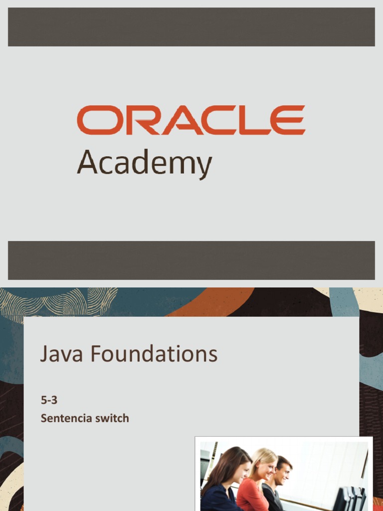 JFo 5 3 Esp | PDF | Java (lenguaje de programación) | Flujo de control