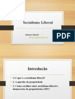 13. Socialismo liberal