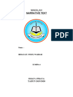 Makalah Narative Text