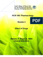 Module 2 - Effects of Drugs-Pharma