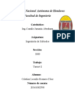 Tarea #2 Ingenieria de Metodos