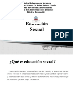 Educación Sexual