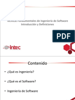 INTEC - IDS323 - 1 - Introducción y Definiciones