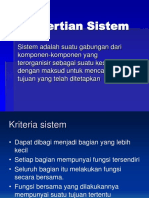 Pengertian sistem