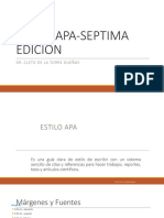 Estilo Apa-Septima Edicion+Parafraseo
