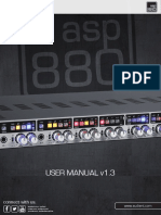 USER MANUAL v1.3: ASP880 8-Channel Mic Pre & ADC