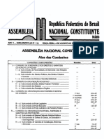 1987 - Assembleia Nacional Constituinte - Intervenção Do Rangel - Finanças Publicas