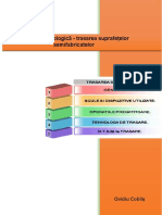 Operația Tehnologică - Trasarea Suprafețelor Semifabricatelor