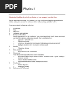 Practical 2 - Resonance Tube (Lab Assessment) (S)