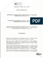 1.230-68 (020) de 2019 Resolución Valle Juntas